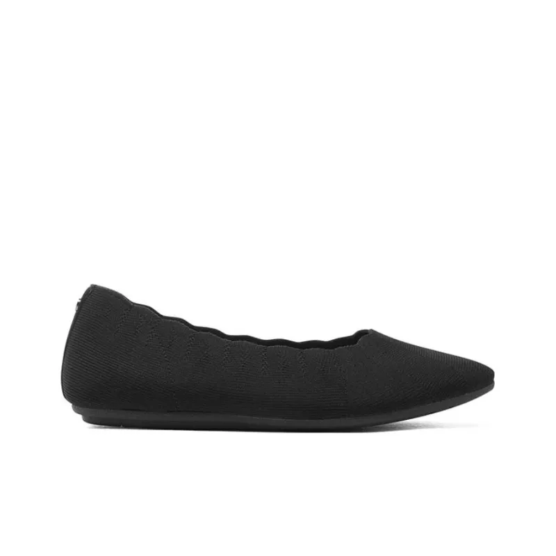 Skechers ARCH FIT CLEO Anti Slip Wear Resistant Low Top Casual Shoes Women's Black-1