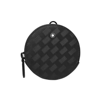 MONTBLANC Cow Leather Coin Purse Men's Classic Black