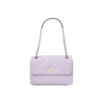 Kate Spade Natalia Leather Envelope Bag Shoulder Bags Women's Taro Purple