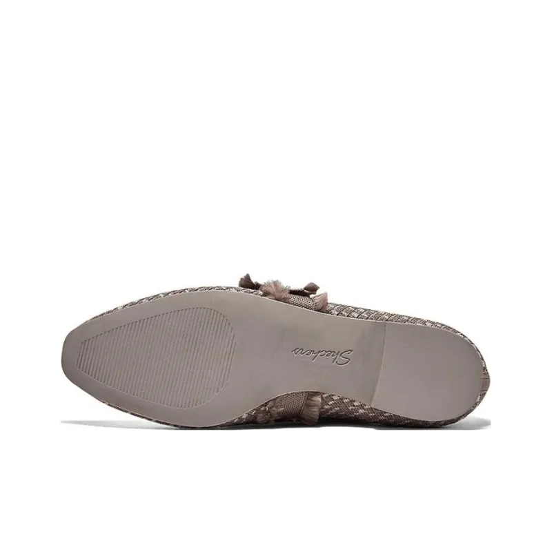 Skechers CLEO SNIP Snip Anti Slip Wear Resistant Low Top Casual Shoes Women's Umber-3