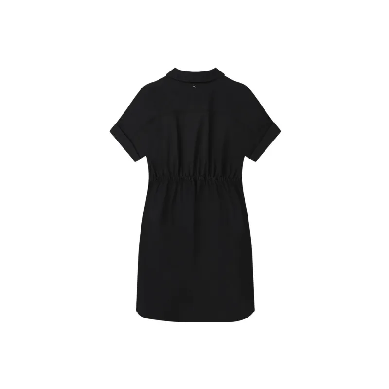 FILA Short Sleeved Dress Women's Jet Black-1