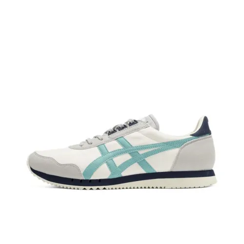 Onitsuka Tiger Dualio Marathon Running Shoes 'Cream White Grey Aqua'