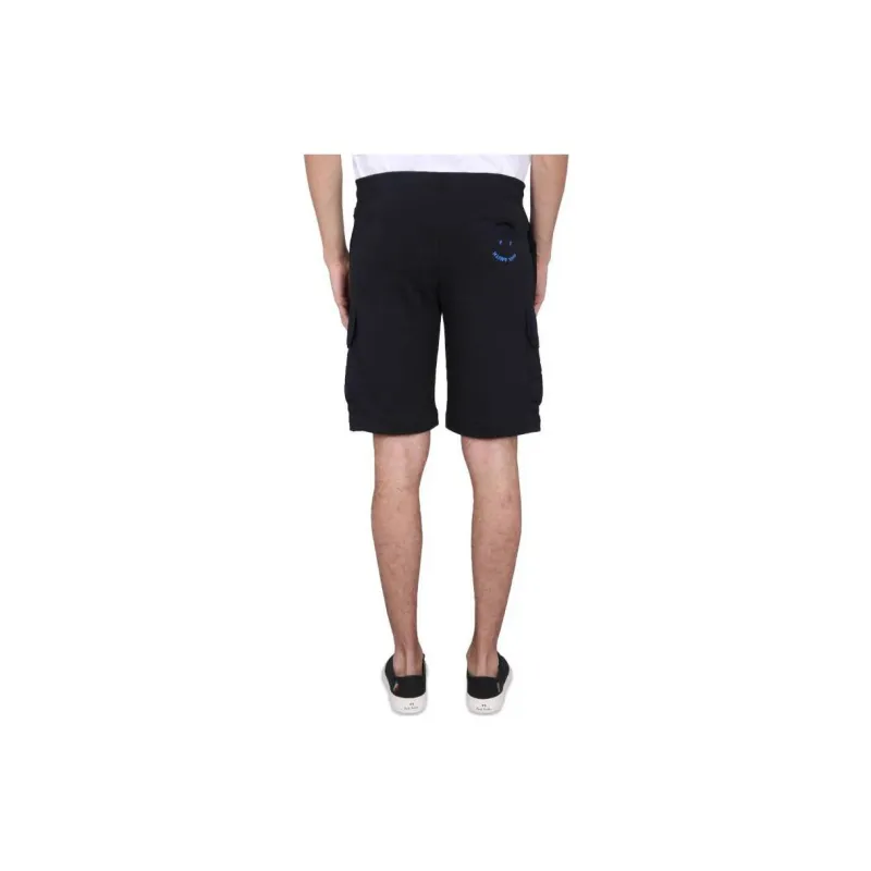 PS By Paul Smith Casual Shorts Men Black-1