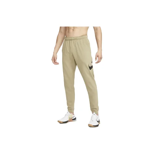 Nike Knitted Sweatpants Men Khaki