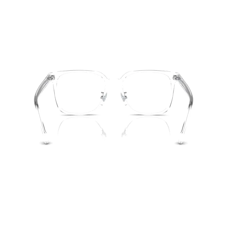 RayBan Plate Frame Square Eyeglass Frames Unisex Transparent-4