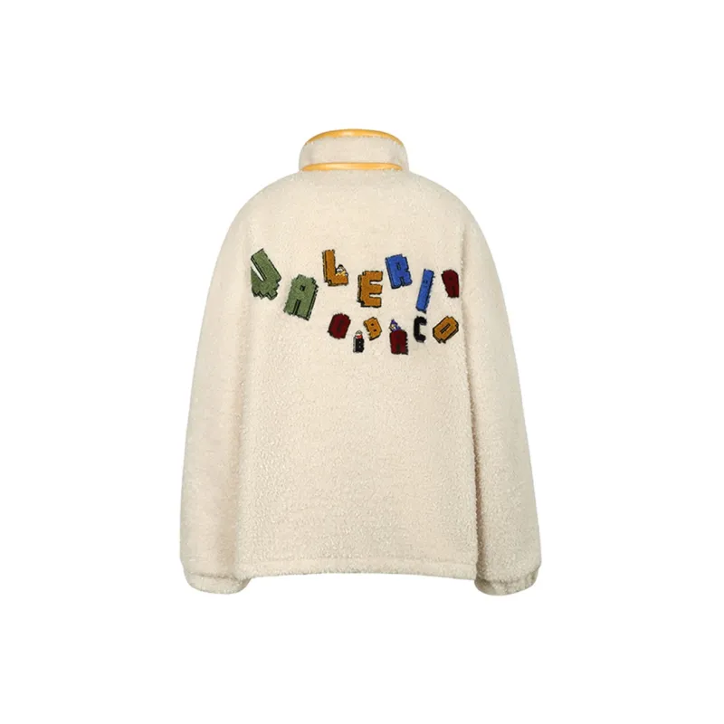 Valeria Obbaco Valeria Obbaco Fun Series Jackets Unisex White-1