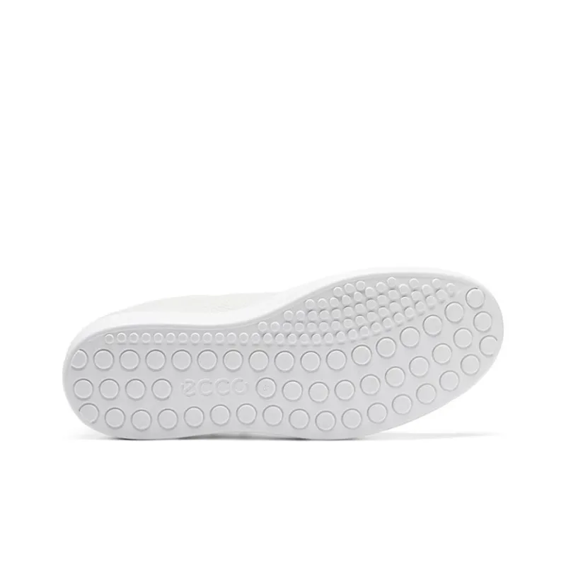 Ecco Soft Cool 60 Anniversary Low Top Skateboard Shoes Men's White-4