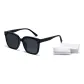 Style A Three-Screw Black Frame with Gray Lens
