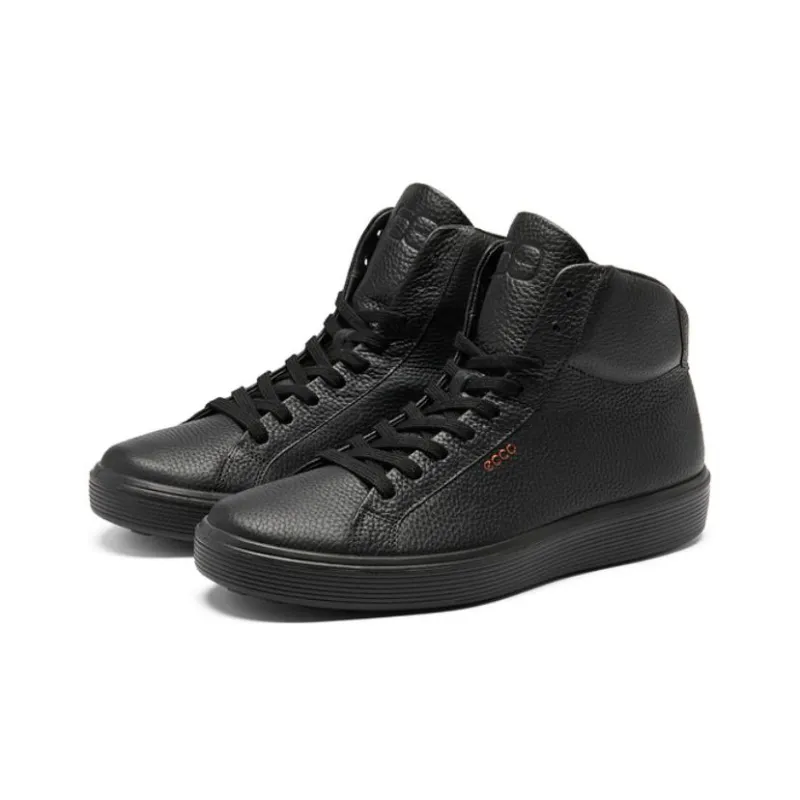 Ecco Graceful Cool 60 Anniversary High-Top Skateboard Shoes Men's Black-2