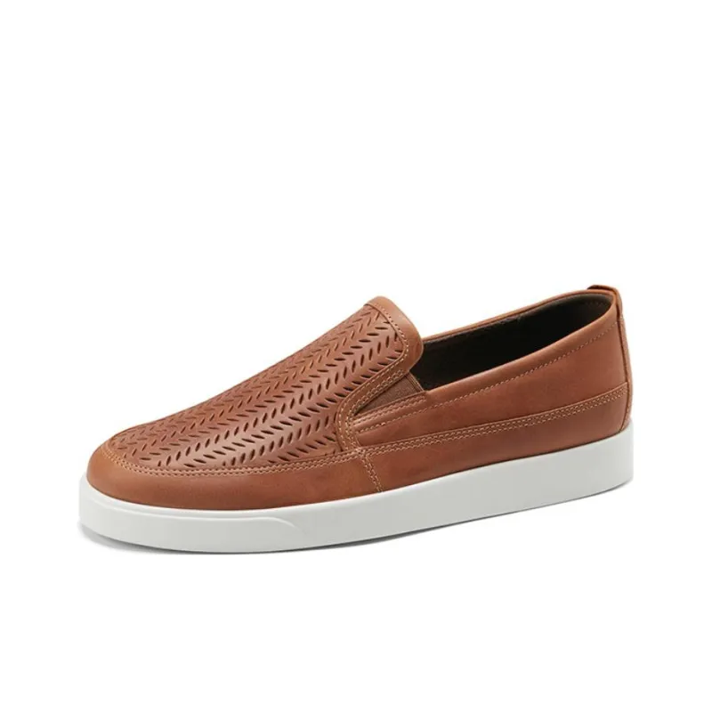 Ecco Casual Shoes Men's Light Brown-1