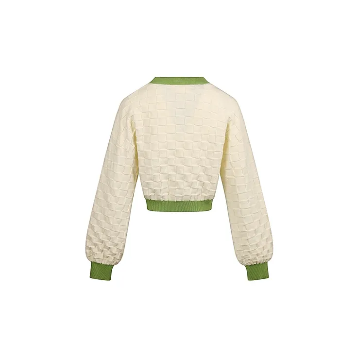 Valeria Obbaco Valeria Obbaco Luminous Collection Knitwear Women's White Green-1