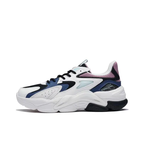 361° Slip Resistant, Abrasion Resistant, Breathable Low Top Sports Casual Shoes Women's White Black Blue Purple