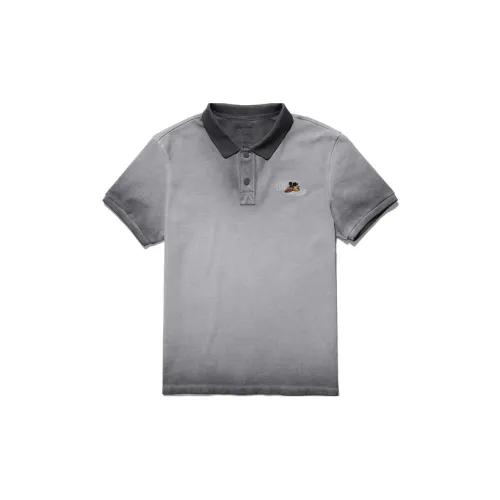 ABLE JEANS Polo Shirts Men Stone Gray