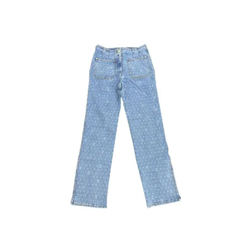 CHANEL Jeans Women's Light Blue