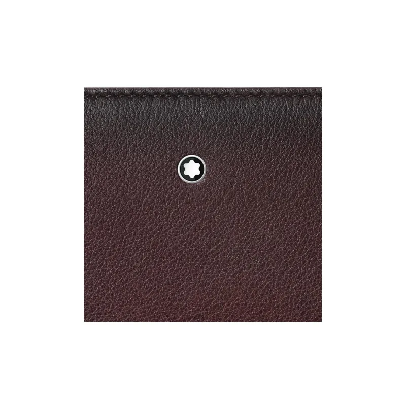 MONTBLANC Cow Leather Wallet Men's Fuchsia-3