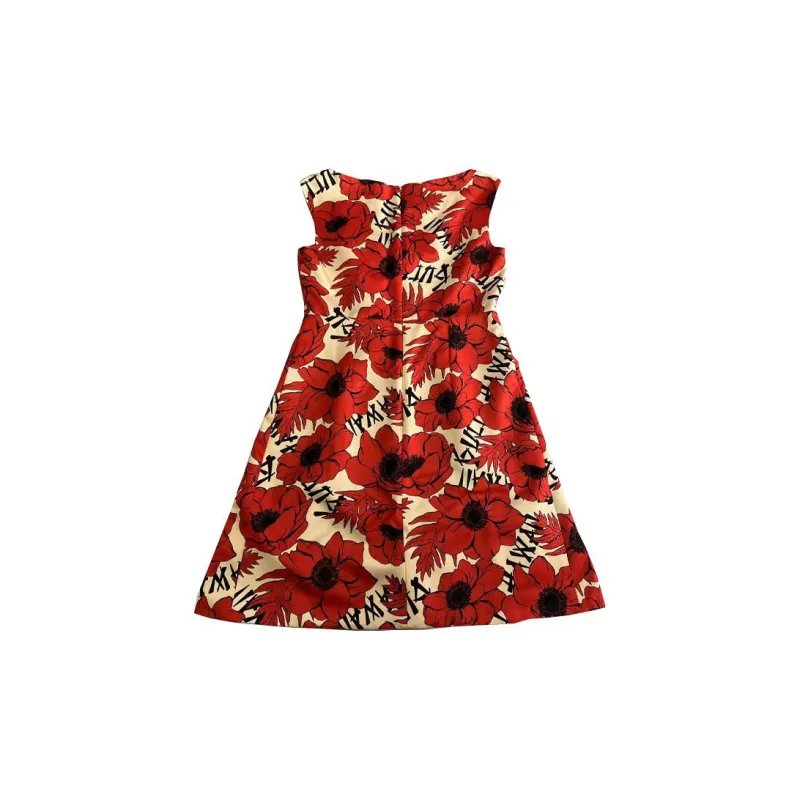 GUCCI Sleeveless Dress Women's Multicolor-1