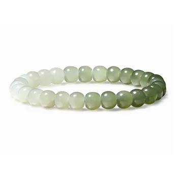 CHAOHONGJI Hetian Jade Bracelets Unisex Green Jade
