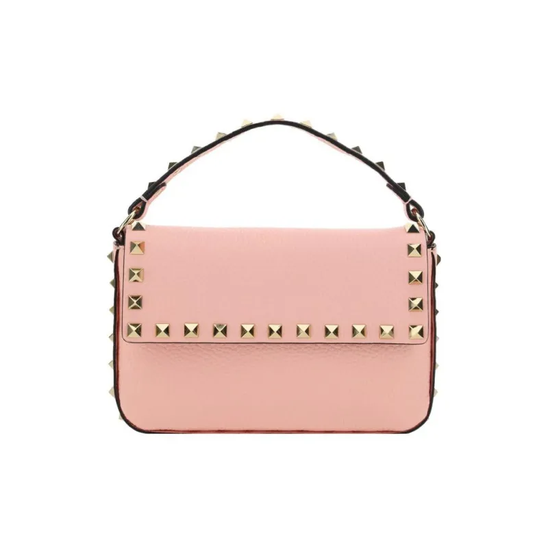 Valentino Cow Leather Clutches Handbags Regular Women's Pink-0