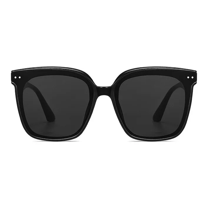 MUYKUY TR/Memory Plastic Square Sunglasses Unisex-1