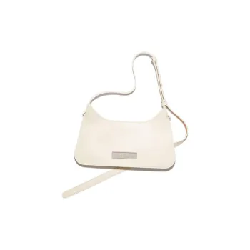 Acne Studios Calfskin Crossbody Handbag, Shoulder Bag Women's White
