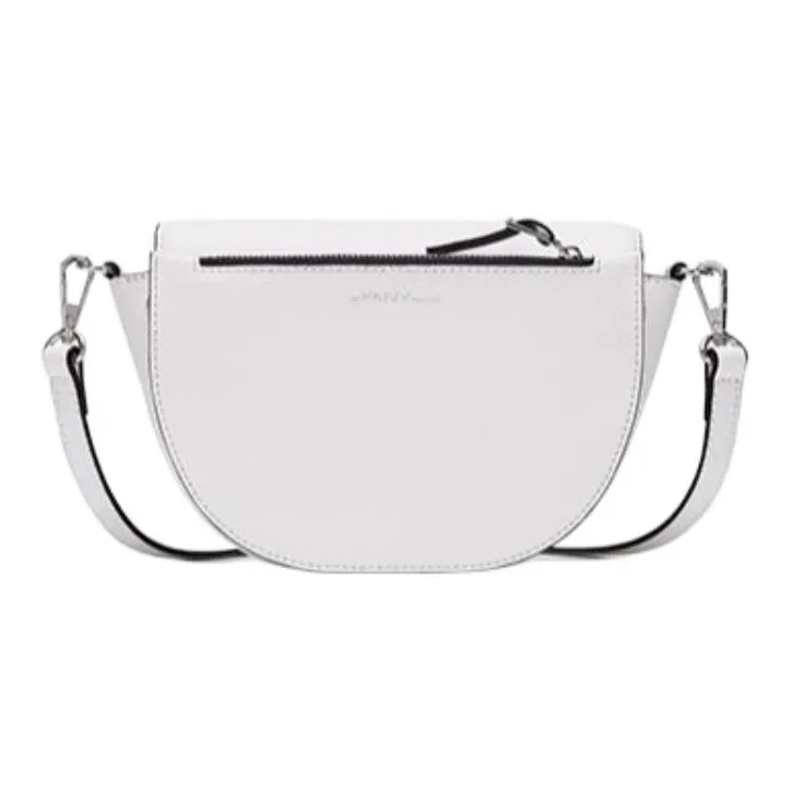 ORYANY Cow Leather Saddle Bag Shoulder Bag Crossbody Bag Regular Women's Cloud White-2