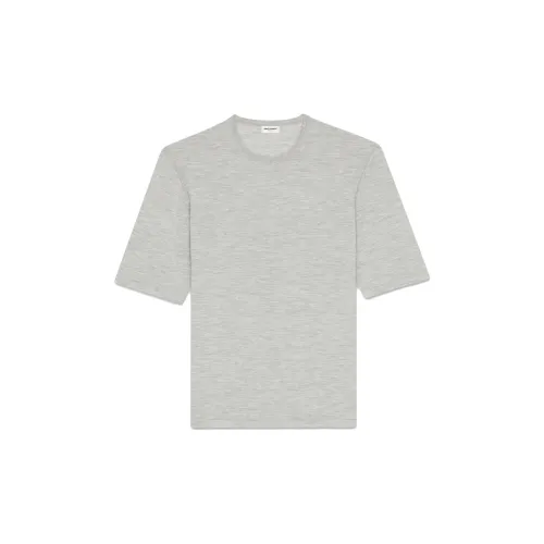 SAINT LAURENT T-Shirts Men Gray