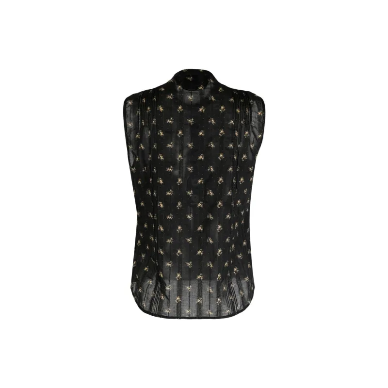 Ralph Lauren Rrl Patterned jacquard Sleeveless Blouse-1