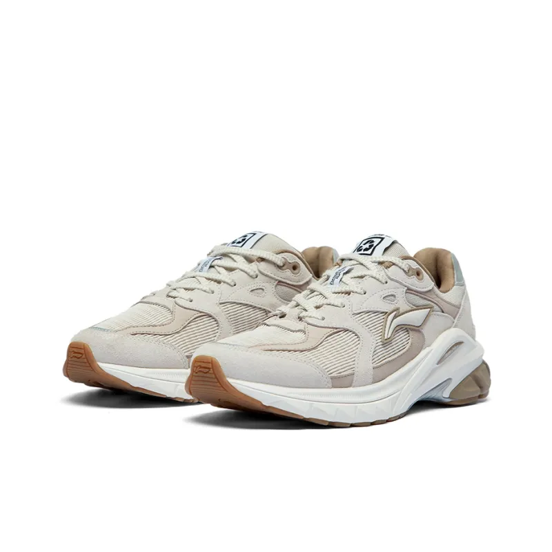 LiNing Furious Rider Runner Sports Casual Shoes Men's Moonlight Gray-2
