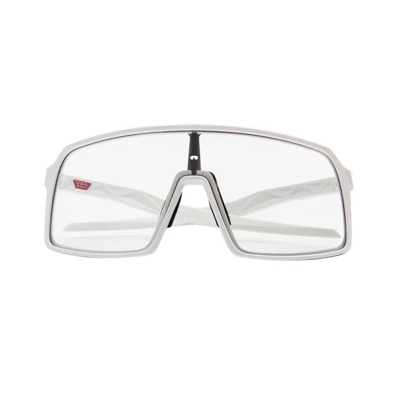 Oakley Plate Frame Irregular Shape Eyeglass Frames Unisex White-1