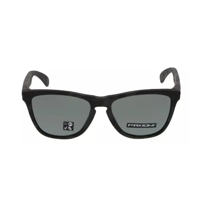 Oakley Plate Frame Irregular Shape Sunglasses Unisex Black-1