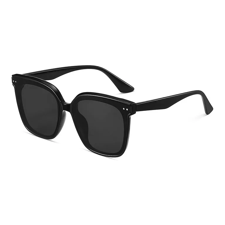 MUYKUY TR/Memory Plastic Square Sunglasses Unisex-0