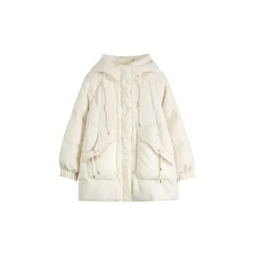 ELF SACK Down Jackets Women's Warm Cream