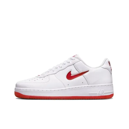 Nike Air Force 1 Low '07 Retro Color Of The Month Jewel Swoosh University Red