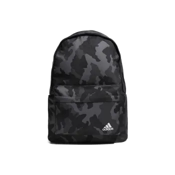 Adidas Polyester Backpack Regular Unisex Light Gray/Dark Gray/Black