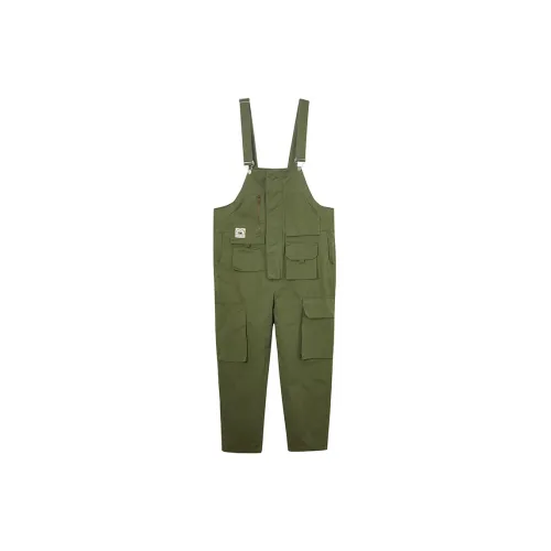 Teenie Weenie Men Jumpsuits Unisex Army Green