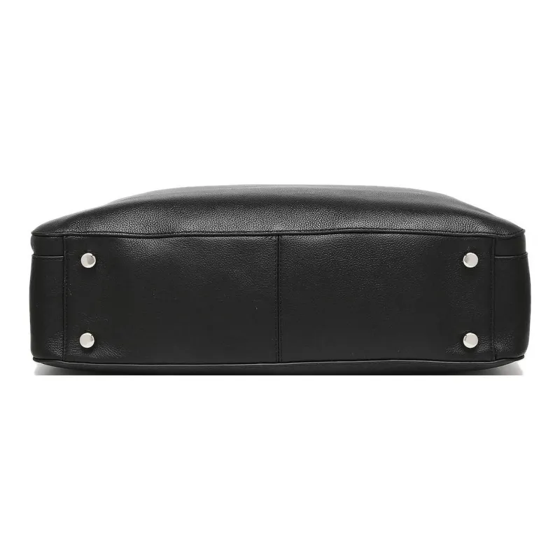 COACH Beckett Cow Leather Portable Crossbody Bag Shoulder Bag Large Size Men's Black-2