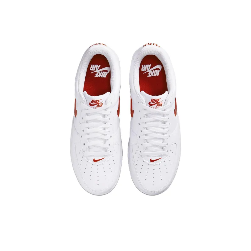 Nike Air Force 1 Low '07 Retro Color Of The Month Jewel Swoosh University Red-3