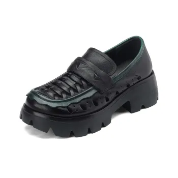 OCCAMAN Loafers Women's Black/Beige