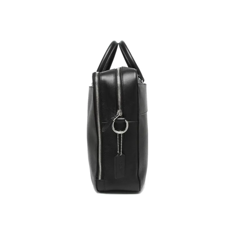 COACH Beckett Cow Leather Portable Crossbody Bag Shoulder Bag Large Size Men's Black-1