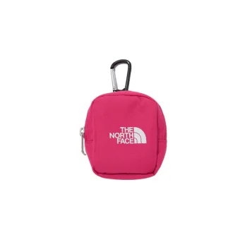 THE NORTH FACE Polyester Handheld Coin Purse Mini Unisex Bright Pink