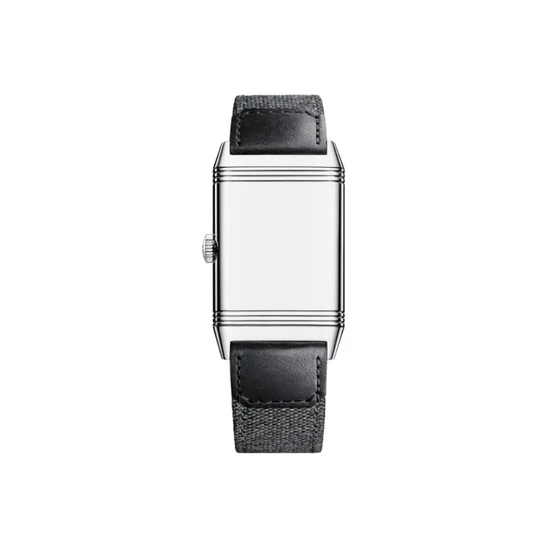 JAEGER LECOULTRE REVERSO Manual Mechanical Movement Men's Watches Watch 45.6*27.4mm Silver Dial Stainless Steel Case-1