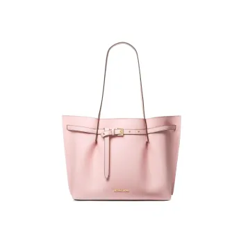 MICHAEL KORS Emilia Pebbled Leather One Shoulder Handbag Tubas Women's Cherry Blossom Pink