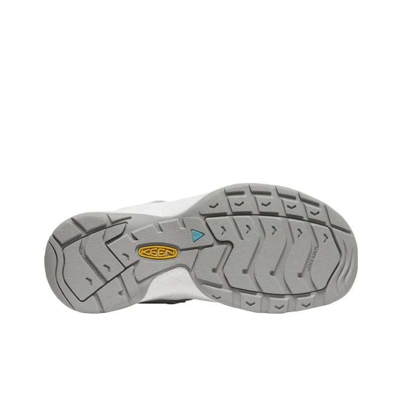 KEEN Astoria West Sandal Anti Slip Wear Resistant River Trekking Shoes Women's Tie Dye Gray, White-4