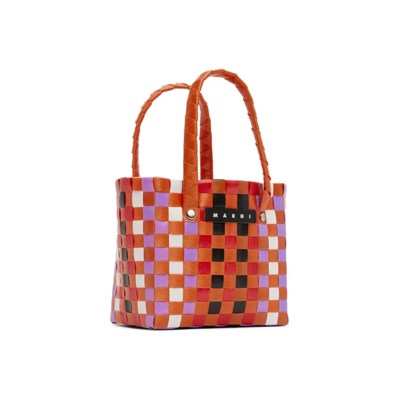 MARNI Polypropylene Basket Bag Handbag Mini Kids' Multicolor-1