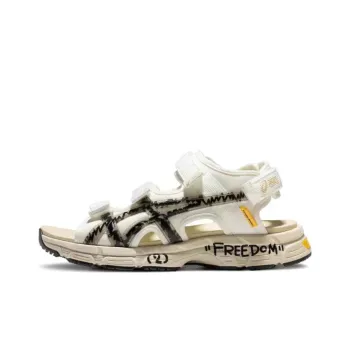 Asics X Trouble Smile Kahana Sd2 Sandals 'White Black Beige'