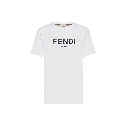 FENDI T-Shirts Women's White