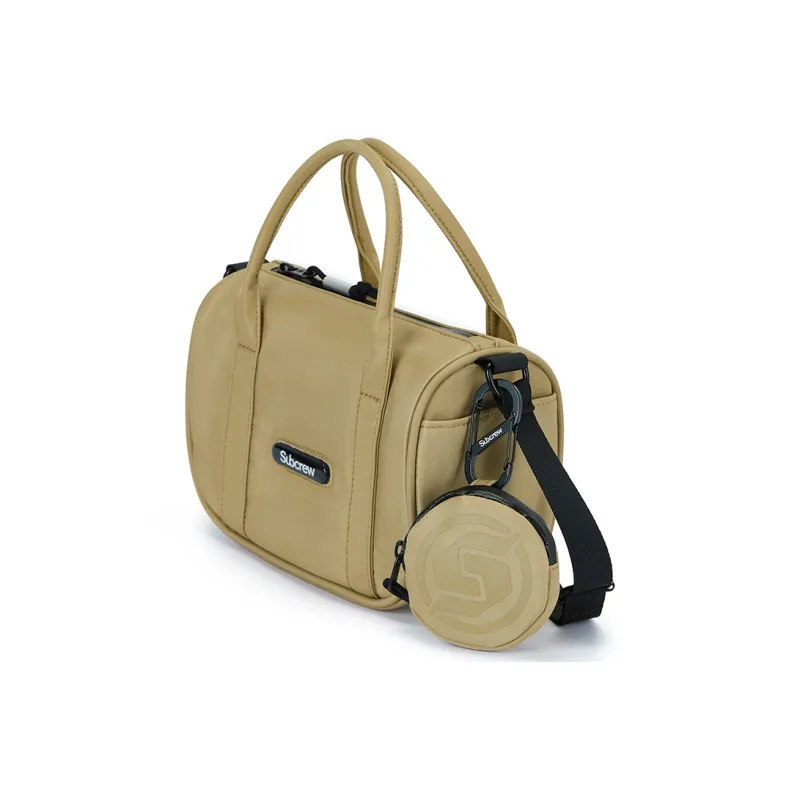 Subcrew Polyester Boston Bag One Shoulder Handbag Crossbody Bag Small Size Women's Multicolor-4