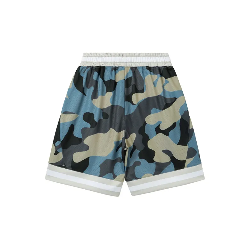 Wild Child Club Basketball Shorts Unisex Navy Blue-1