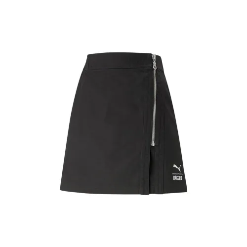 PUMA X The Ragged Priest Casual Short Skirts Women's Black