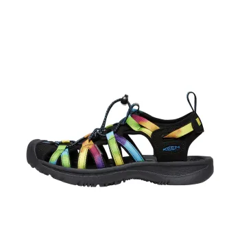 KEEN Whisper Series Slip Resistant Beach Sandals River Trekking Shoes Women's Black Color